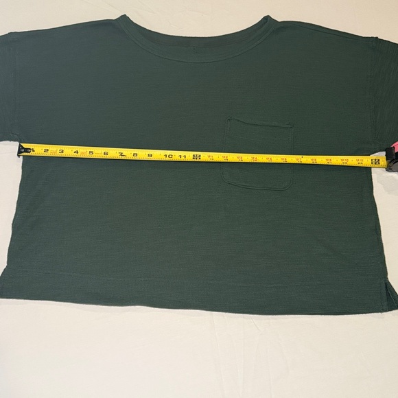 Aerie American Eagle Dark Green Endless Summer Crewneck Sweatshirt Small NWOT - Picture 5 of 7